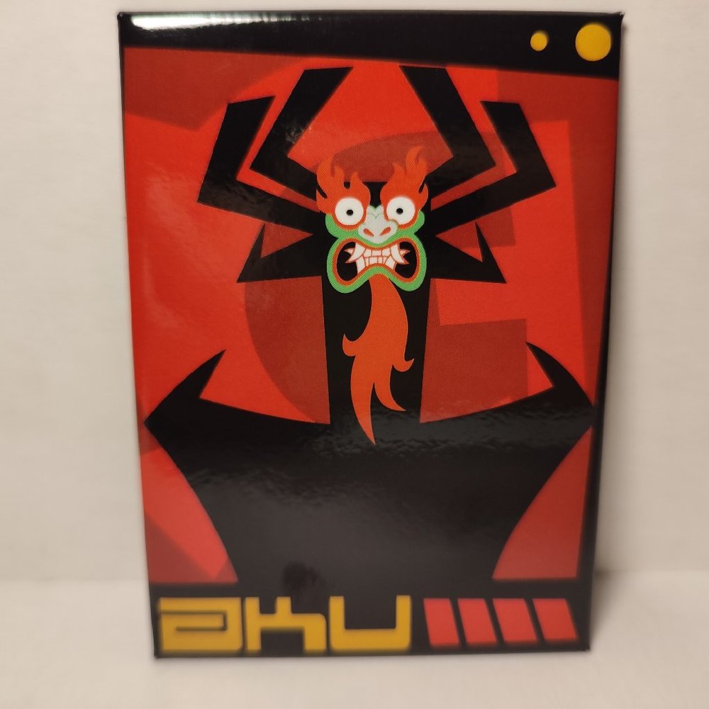 Samurai Jack Aku Fridge MAGNET Official Cartoon Network Collectible Decor